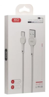 USB кабель XO NB132 Type-C 2A 1m white