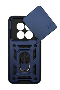 Чохол Camshield Serge Ring для Xiaomi Redmi Note 15 Pro 5G navy протиударний шторка/зах.кам