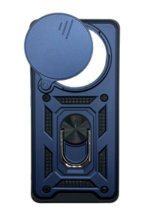 Чехол Camshield Serge Ring for Magnet для Xiaomi Redmi Note 14 Pro 4G blue противоударный шторка/защ.кам