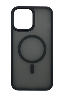 Чехол Fibra Metal Buttons with MagSafe для iPhone 13 Pro black