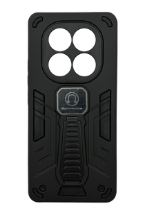 Чехол противоударный Armor Magnetic для Xiaomi Redmi Note 14 Pro 4G black Full Camera