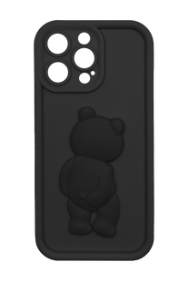 Накладка Bear для iPhone 15 Pro black Full Camera