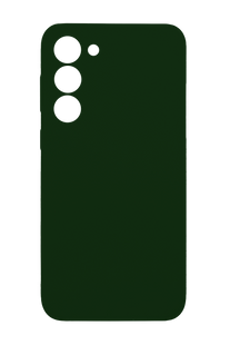 Силиконовый чехол Fibra для Samsung S23 khaki Full Camera