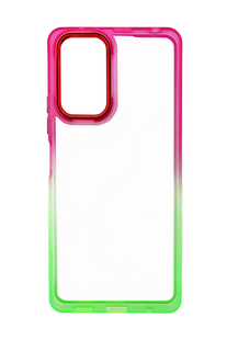 TPU+PC чехол Fresh sip series для Xiaomi Redmi Note 10 Pro/Note 10Pro Max green/pink