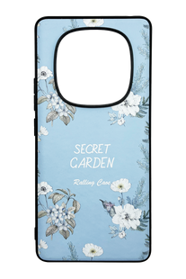 TPU+PC чехол Secret Garden для Xiaomi Redmi Note 14 Pro 4G lilac