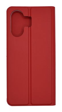 Чехол-книжка кожа для Xiaomi Redmi 13C red Getman Elegant PU