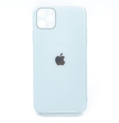 Чохол Glass Farfor для iPhone 11 Pro Max blue Sp