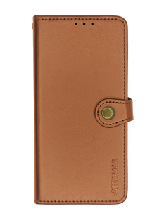 Чехол-книжка кожа для Samsung A16 5G brown Getman Gallant PU