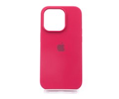 Силіконовий чохол Full Cover для iPhone 14 Pro rose red
