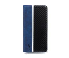 Чохол книжка Carbon для Xiaomi Redmi 7 blue/black (4you)