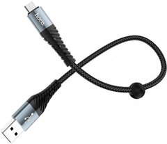USB кабель Hoco X38 Cool Micro FC 2.4A/0.25m black