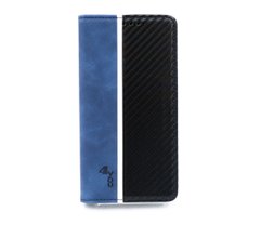 Чохол книжка Carbon для Samsung A10 blue/black (4you)