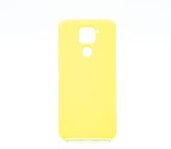 Силіконовий чохол Full Cover для Xiaomi Redmi Note 9 yellow без logo