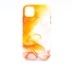 Чохол шкіряний Figura Series Case with MagSafe для iPhone 11 orange