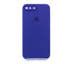 Силіконовий чохол Full Cover Square для iPhone 7+/8+ ultra violet Camera Protective