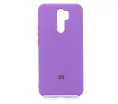 Силиконовый чехол Full Cover для Xiaomi Redmi 9 purple my color