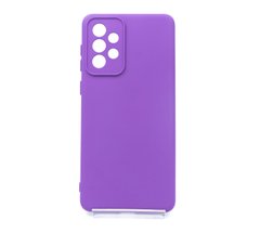 Силіконовий чохол Full Cover для Samsung A73 5G purple Full Camera без logo
