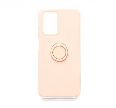 Чохол (TPU) Candy Ring для Xiaomi Redmi 10 pink sand