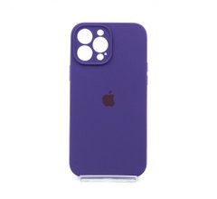 Силіконовий чохол Full Cover для iPhone 13 Pro Max amethyst Full Camera