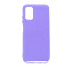 Силиконовый чехол Soft Feel для Samsung A03S violet Candy