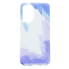Силіконовий чохол Watercolor для Samsung A72 (TPU) blue