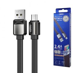USB кабель Remax RC-154m Platinum Micro 2,4A/1m black
