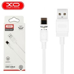 USB кабель XO NB187 магнитный USB Lightning 1m white