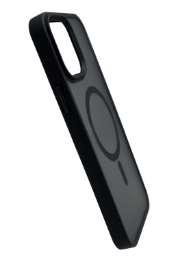 Чехол Fibra Metal Buttons with MagSafe для iPhone 13 Pro black