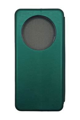 Чехол книжка Original кожа для Xiaomi Redmi 14C 4G dark green