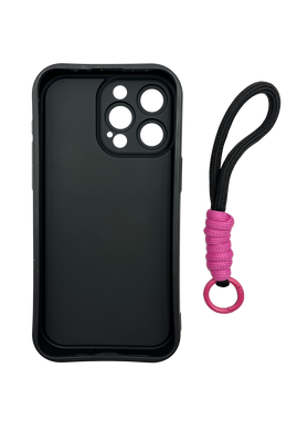 Накладка Lucky Bow для iPhone 15 Pro Max black Full Camera