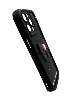 Накладка Lucky Bow для iPhone 15 Pro Max black Full Camera