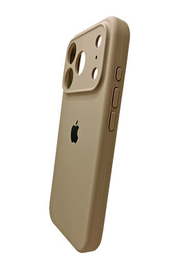 Силиконовый чехол Full Cover для iPhone 17 Pro desert gold Full Camera
