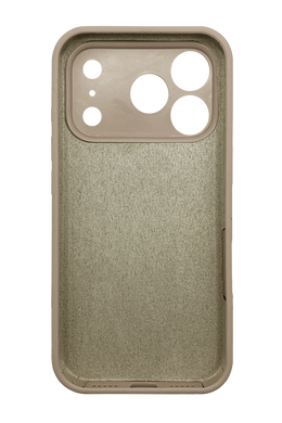 Силиконовый чехол Full Cover для iPhone 17 Pro desert gold Full Camera