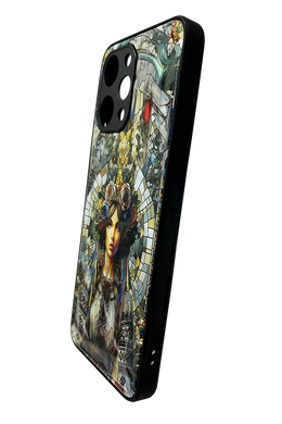 TPU+PC чохол Prisma Ladies для Xiaomi Redmi 12 mosaic Full Camera