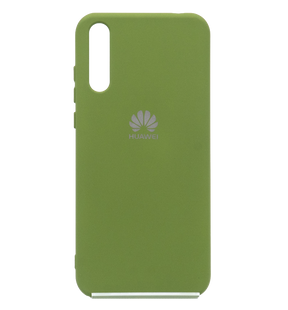 Силиконовый чехол Full Cover для Huawei Y8p 2020 forest green Protective my color