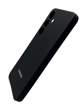 Силиконовый чехол Full Cover для Samsung S24+ black Full Camera