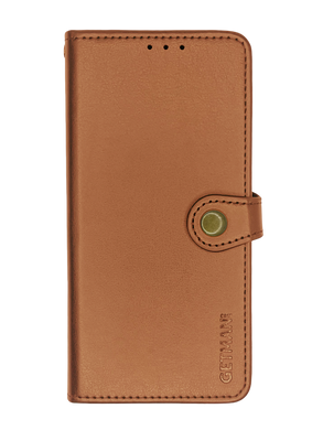 Чохол-книжка шкіра для Samsung M31s brown Getman Gallant PU