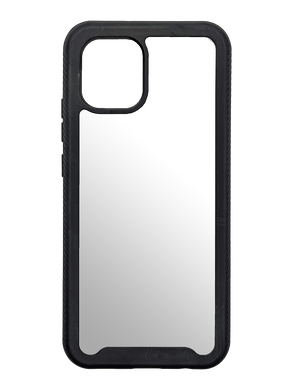 Чохол Shockproof Black Frame для Samsung A03 4G black clear протиударний