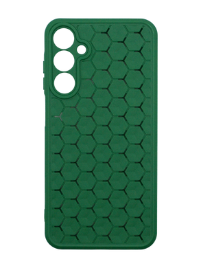 Чохол TPU Honeycomb для Samsung A25 5G cyprus green Full Camera