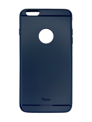 Силиконовый чехол Oucase "SUPER SLIM LOVELY" iPhone 6 Plus blue