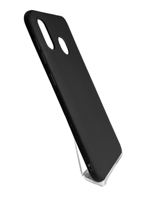 Силіконовий чохол Soft Feel для Samsung A20/A205 black Candy