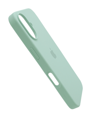Силіконовий чохол Full Cover для iPhone 16 Plus beryl