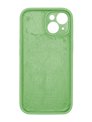 Силиконовый чехол Full Cover для iPhone 13 mint Full Camera