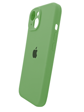 Силиконовый чехол Full Cover для iPhone 13 mint Full Camera