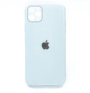 Чохол Glass Farfor для iPhone 11 Pro Max blue Sp