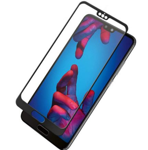 Защитное 2.5D стекло Люкс Full Glue для HUAWEI P20 Black