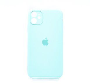 Силіконовий чохол Full Cover для iPhone 11 mint gam Full Camera