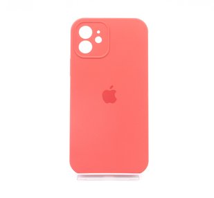 Силіконовий чохол Full Cover для iPhone 12 camelia Full Camera