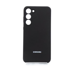 Силіконовий чохол Full Cover для Samsung S23+ black Full Camera