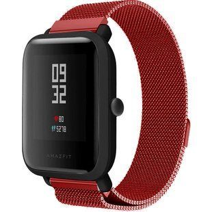Ремешок Universal Milanese Loop 20mm marsala